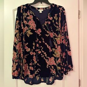 Sundance | Velvet Burn Out Blouse